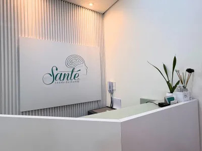 Recepção da clínica