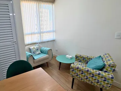 Sala de espera da clínica