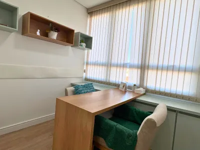 Sala de atendimento da clínica