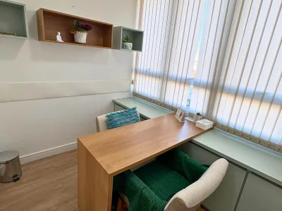 Sala de atendimento da clínica