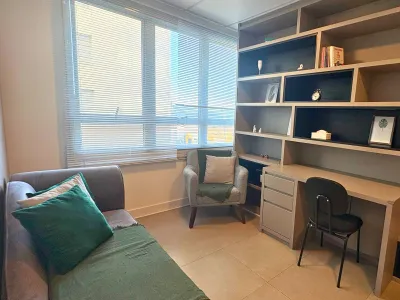 Sala de atendimento da clínica
