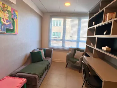 Sala de atendimento da clínica