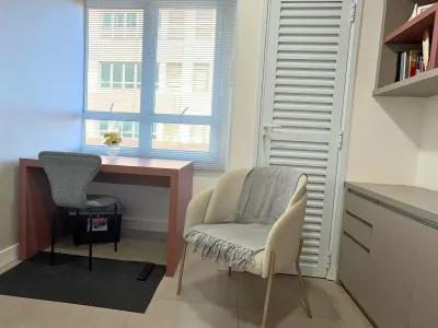 Sala de atendimento da clínica