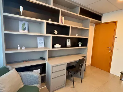 Sala de atendimento da clínica