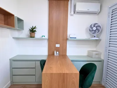 Sala de atendimento da clínica